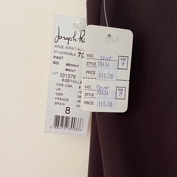 Joseph Ribkoff Classic Brown Dress Pants - Picture 5 of 5
